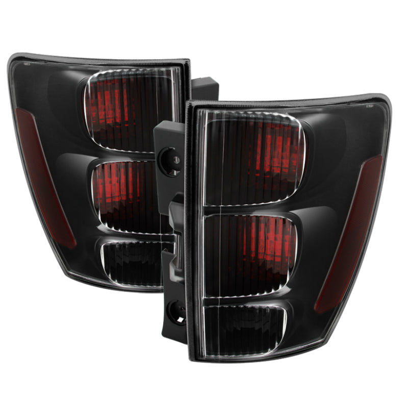 xTune Chevy Equinox 05-09 OEM Style Tail Lights -Black ALT-JH-CEQ05-OE-RSM Tail Lights SPYDER