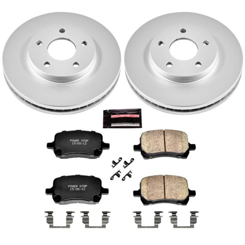 Power Stop 06-07 Chevrolet HHR Front Z17 Evolution Geomet Coated Brake Kit Brake Kits - Performance Blank PowerStop