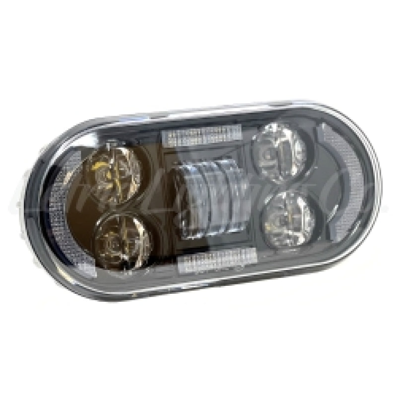 Letric Lighting 21-23 Sportster S Black Premium LED Headlamp Light Accessories and Wiring Letric Lighting