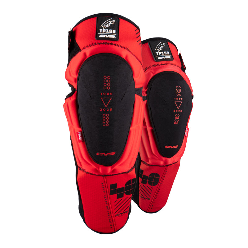 EVS TP 199 Travis Pastrana Knee & Shin Guard 40th Anniversary Limited Edition Red - 2XL Body Protection EVS