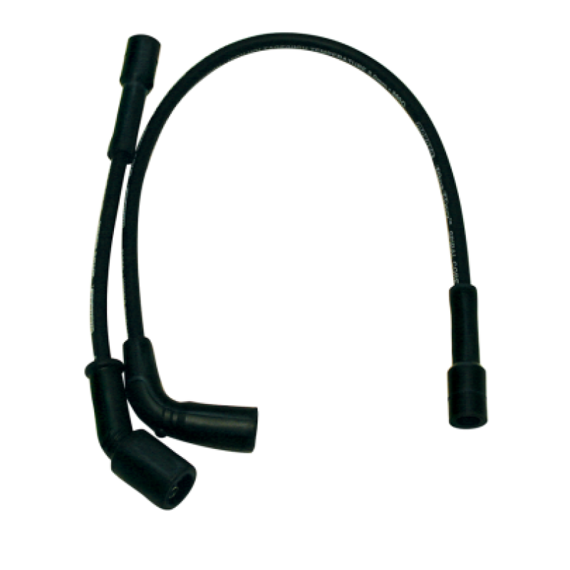 Moroso 07-17 Harley-Davidson XL Spiral Core Wire Set - Black Spark Plug Wire Sets Moroso