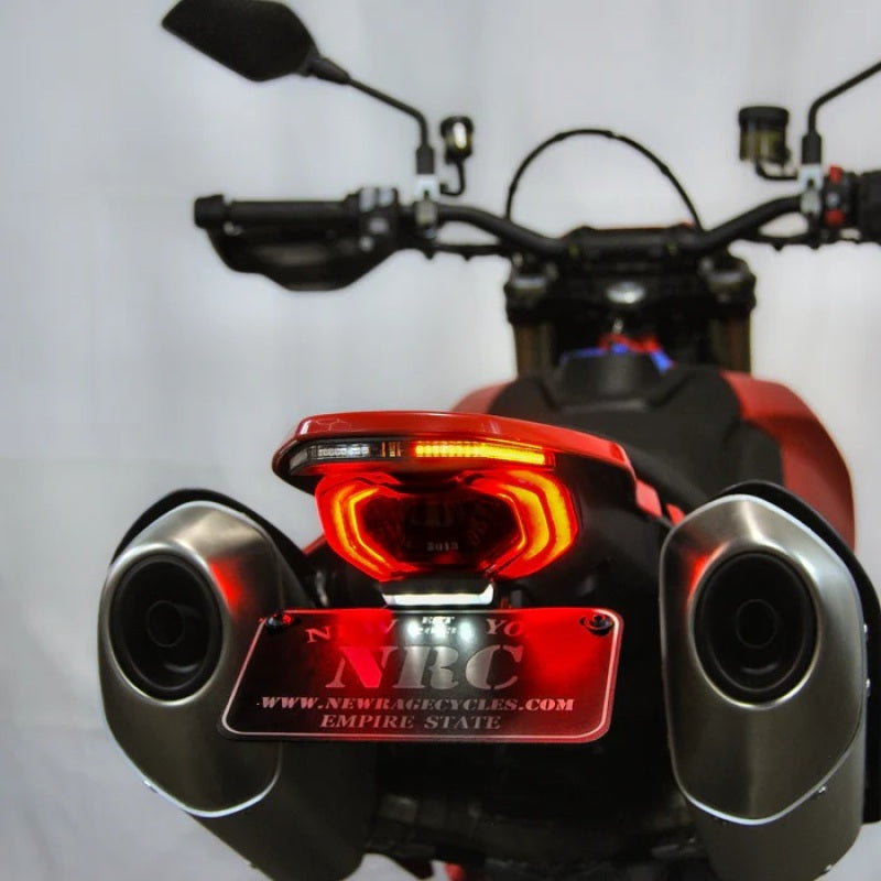 New Rage 2024+ Ducati Hypermotard 698 Fender Eliminator Kit Lights Corner New Rage Cycles