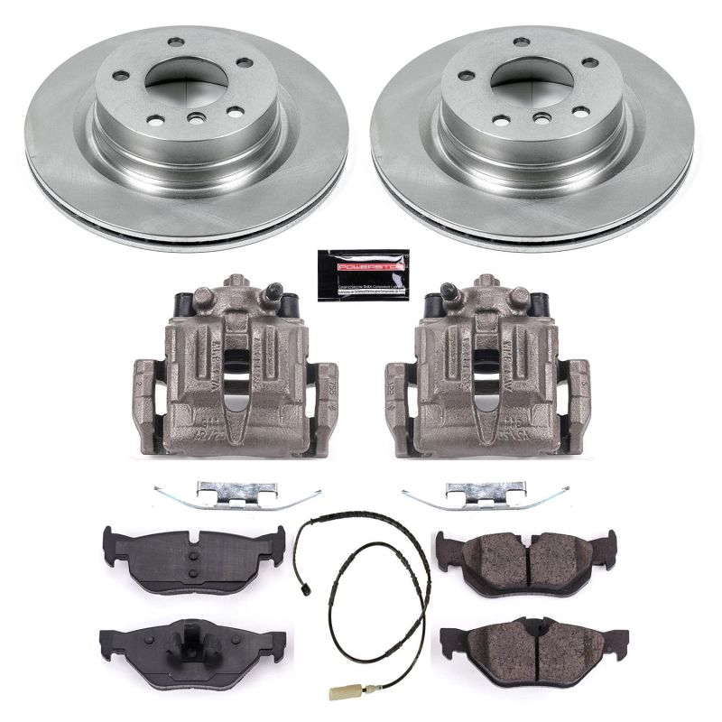 Power Stop 11-13 BMW 328i Rear Autospecialty Brake Kit w/Calipers Brake Kits - OE PowerStop