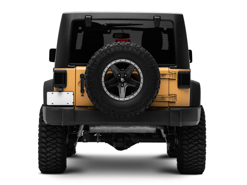 Raxiom 07-18 Jeep Wrangler JK LED Tail Lights- Black Housing (Smoked Lens) Tail Lights Raxiom