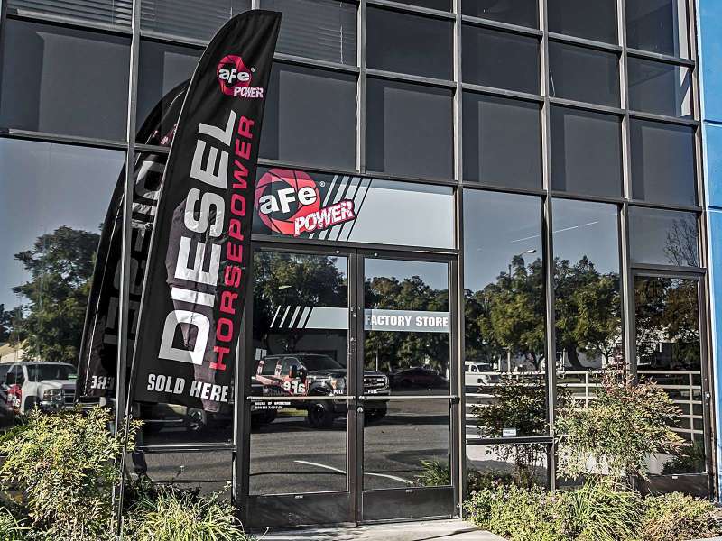 aFe Diesel Horsepower Sold Here 12ft x 2.5ft Banner Marketing aFe