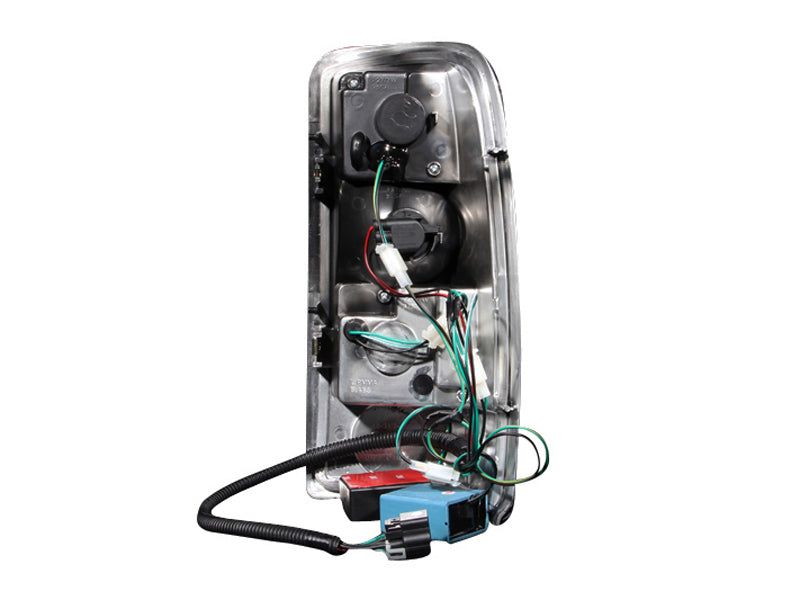 ANZO 2000-2006 Chevrolet Suburban LED Taillights Chrome Tail Lights ANZO