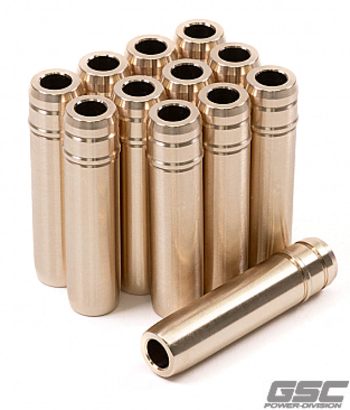 GSC P-D Nissan VR30DDTT Manganese Bronze Stopper Style Intake Valve Guide - Single Valve Guides GSC Power Division
