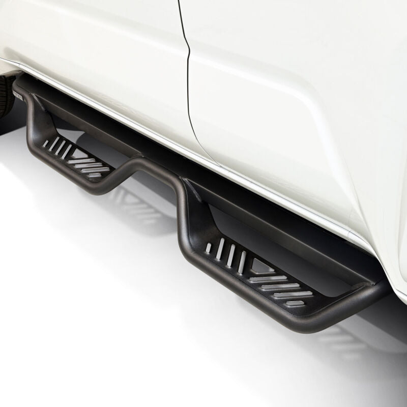 Westin 25-26 Toyota 4Runner Outlaw Drop Nerf Step Bars - Textured Black Nerf Bars Westin