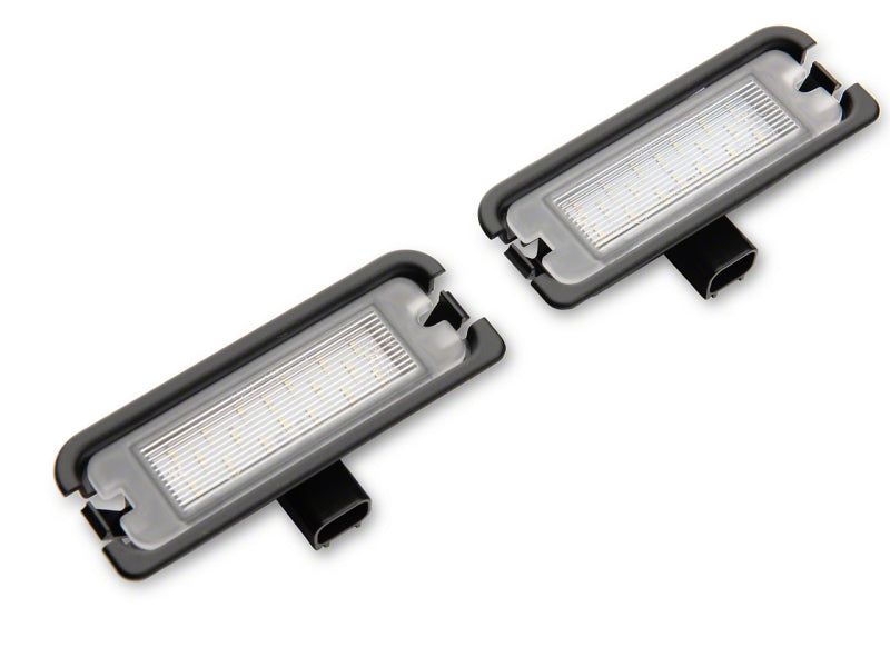 Raxiom 15-23 Ford Mustang Axial Series LED License Plate Lamps Bulbs Raxiom