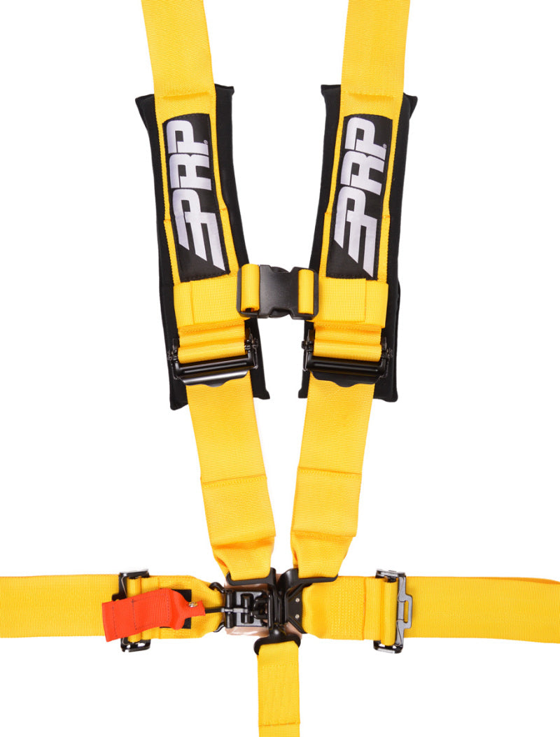 PRP 5.3 Harness- Yellow Seat Belts & Harnesses PRP Seats
