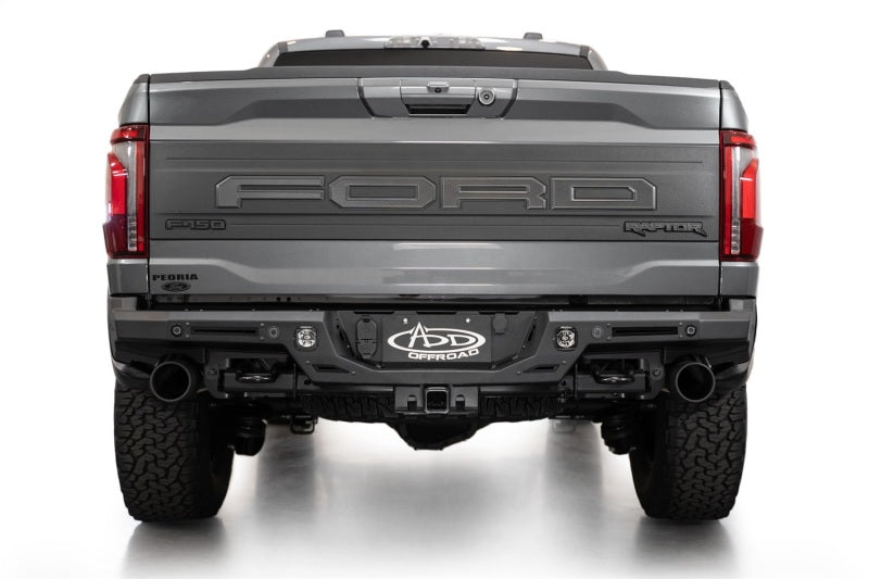 ADD 2021+ Ford F150 Raptor Rock Fighter Rear Bumper Bumpers - Steel Addictive Desert Designs