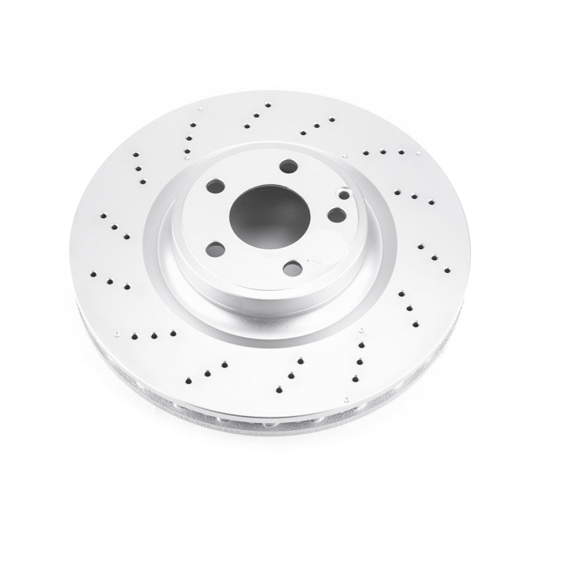 Power Stop 17-18 Mercedes-Benz SLC300 Front Evolution High Carbon Geomet Coated Rotor Brake Rotors - OE - Cryo PowerStop