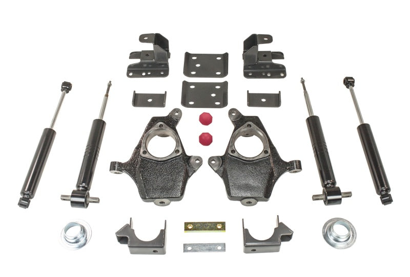 MaxTrac 07-16 GM C/K1500 2WD/4WD (Non Magneride) 3in/5in or 4in/6in Lowering Spindle Kit Steering Knuckles & Spindles Maxtrac