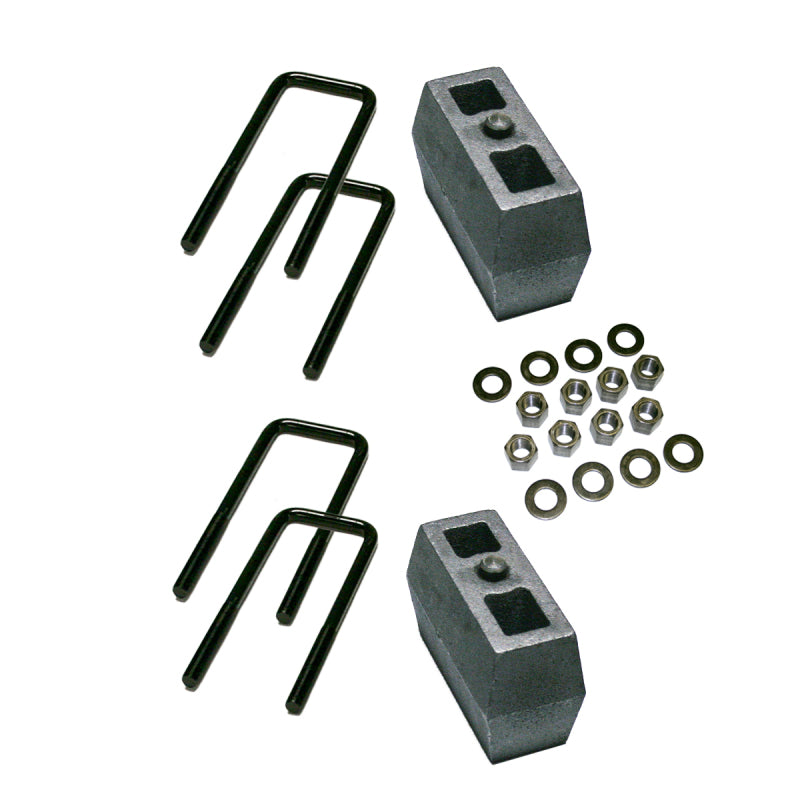Superlift 69-72 Chevy 1/2 and 3/4 Ton Pickup 4WD 4in Rear Block Kit Lowering Kits Superlift