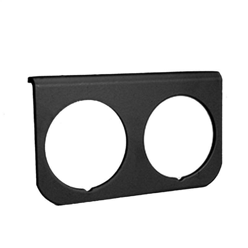 Autometer 2-1/16in Black 2-Hole Gauge Panel Gauge Pods AutoMeter