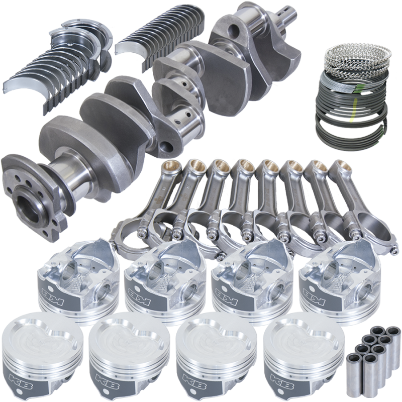 Eagle Chevy 400 3.750in Crank 5.700in I-Beam Rods -30cc 4.125in Pistons Rotating Assembly Rotating Assemblies Eagle