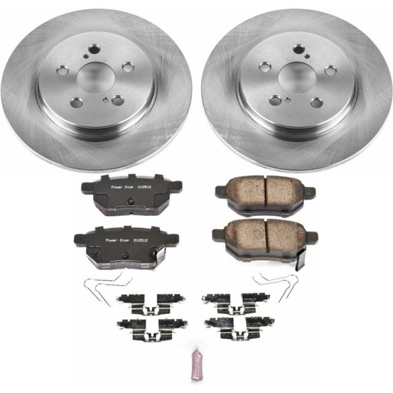 Power Stop 11-17 Lexus CT200h Rear Autospecialty Brake Kit Brake Kits - OE PowerStop