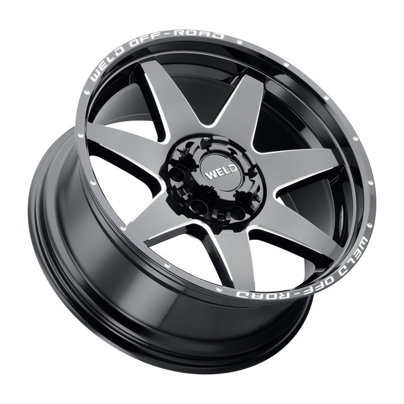 Weld Off-Road W109 20X10 Retaliate 5X139.7 5X150 ET-18 BS4.75 Gloss Black MIL 110.2 Wheels - Cast Weld