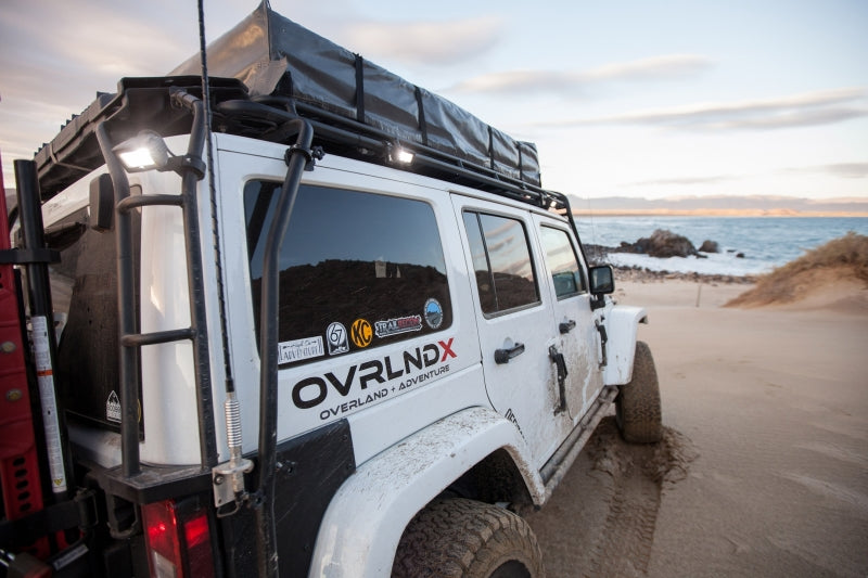 KC HiLiTES C-Series C2 LED 2in. Backup Area Flood Light 20w (Single) - Black Light Bars & Cubes KC HiLiTES