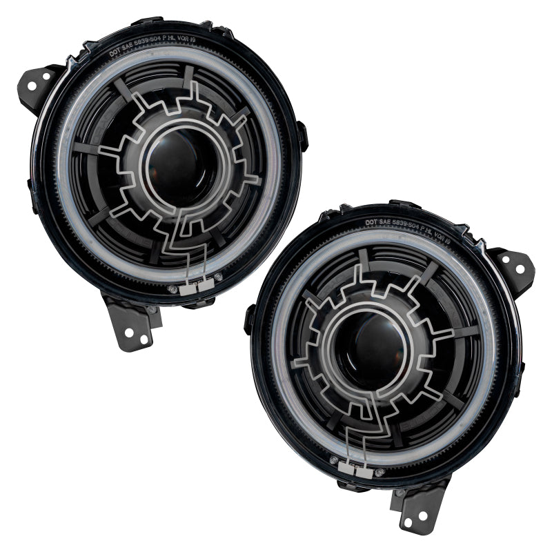 Oracle Lighting 18-22 Jeep Wrangler JL Oculus Bi-LED Projector Headlights Headlights ORACLE Lighting