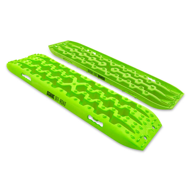 Borne Off-Road Recovery Boards 109x31x6cm Neon Green Recovery Boards Borne Off-Road
