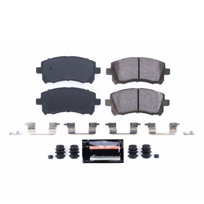 Power Stop 98-02 Subaru Forester Front Z23 Evolution Sport Brake Pads w/Hardware Brake Pads - Performance PowerStop