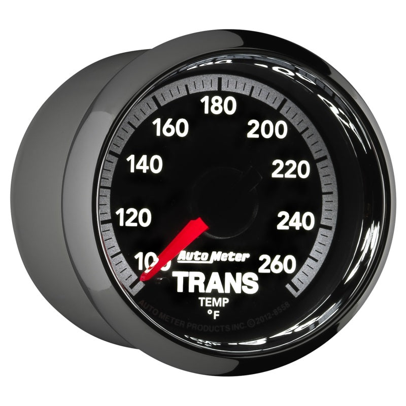 Autometer Factory Match Dodge 4th Gen 52.4mm 100-260 Deg F Trans Temp Gauge Gauges AutoMeter