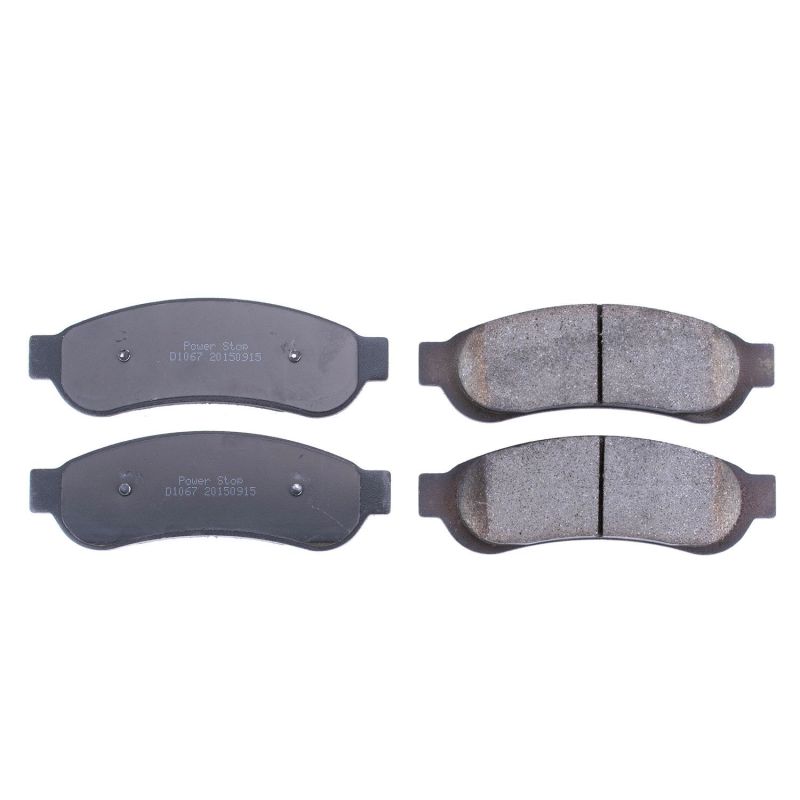 Power Stop 07-10 Ford F-250 Super Duty Rear Z16 Evolution Ceramic Brake Pads Brake Pads - OE PowerStop