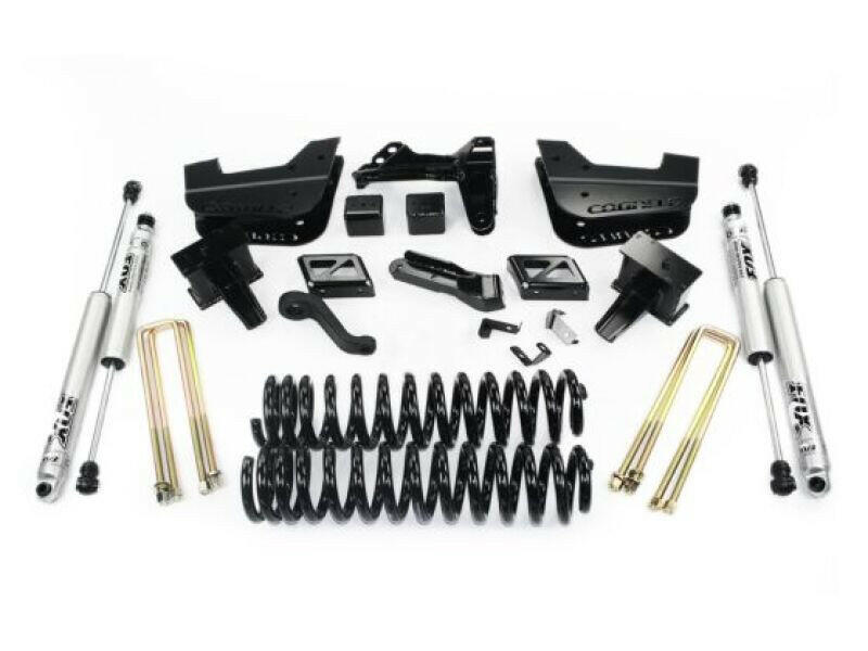 Cognito 11-16 Ford F-250/350 SD 4WD 4in Standard Lift Kit w/ Fox PS 2.0 IFP Shocks Lift Kits Cognito