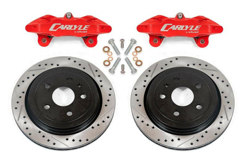 BMR 14-17 Chevrolet SS Brake Kit For 15in Conversion Drilled & Slotted Rotors Red Calipers Brake Kits - Performance D&S BMR Suspension