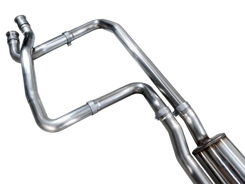AWE Tuning 2025+ RAM 1500 RHO 3.0 I6 TT 0FG Dual Rear Exit Cat-Back Exhaust - Chrome Silver Tips Catback AWE Tuning