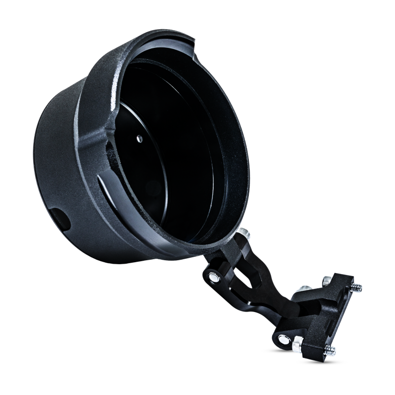 Performance Machine Round Gauge Relocation Kit - Black Ops Handlebars Performance Machine