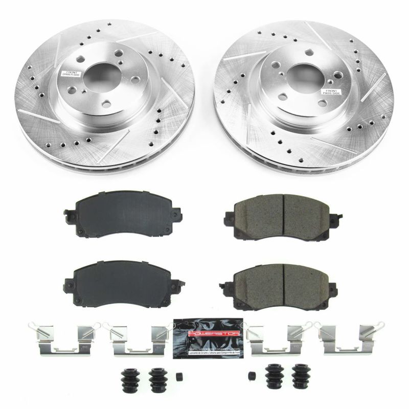 Power Stop 17-19 Subaru Impreza Front Z23 Evolution Sport Brake Kit Brake Kits - Performance D&S PowerStop