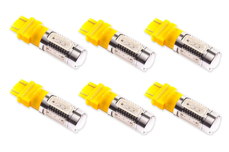 Diode Dynamics 3157 LED Bulb HP11 LED - Amber Set of 6 Bulbs Diode Dynamics