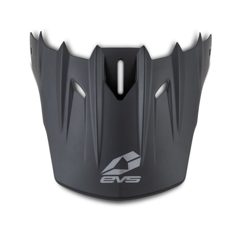 EVS T5 Solid Helmet Visor - Matte Blk Helmets and Accessories EVS