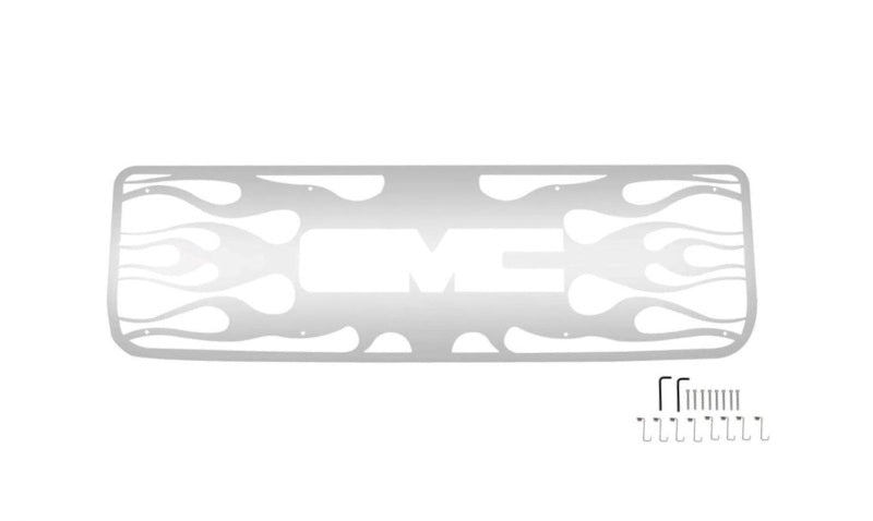 Putco 94-98 GMC Sierra - w/ Logo CutOut (excl 3500) Flaming Inferno Stainless Steel Grille Grilles Putco