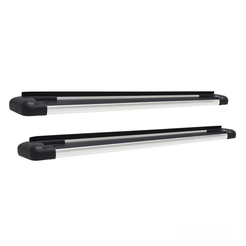 Westin SG6 Polished Aluminum Running Boards 74.25 in Running Boards Westin