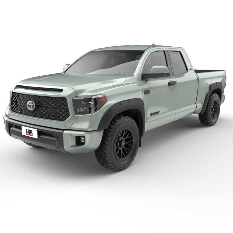 EGR 14+ Toyota Tundra Bolt-On Look Fender Flares - Set - Matte Fender Flares EGR