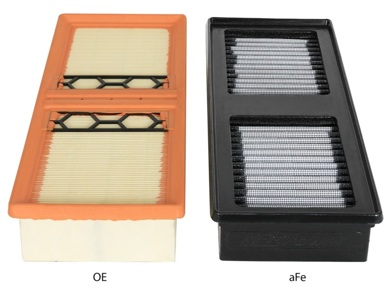 aFe Magnum FLOW Pro DRY S OE Replacement Air Filter 17-18 Alfa Romeo Giulia I4-2.0L (t) Air Filters - Direct Fit aFe
