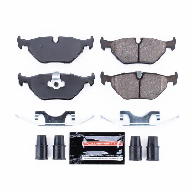 Power Stop 01-02 BMW 525i Rear Z23 Evolution Sport Brake Pads w/Hardware Brake Pads - Performance PowerStop