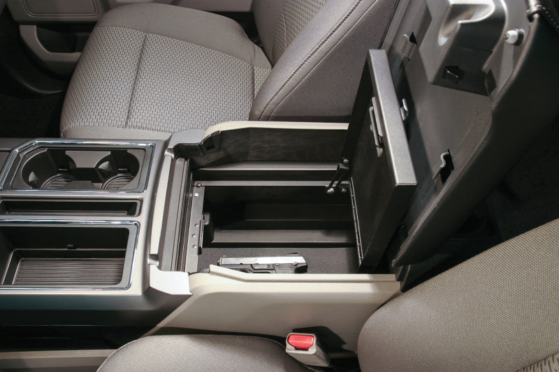 Tuffy Console Safe W/ Combo Lock For Ford Fseries Flow Thru Console Cargo Boxes & Bags Tuffy Products