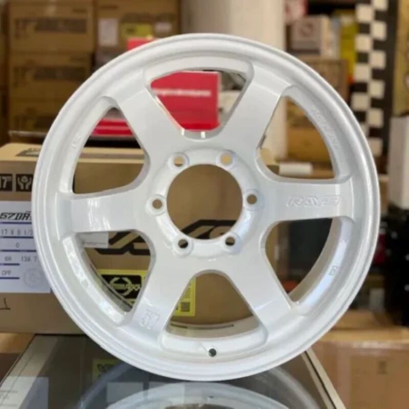 Gram Lights 57DR-X 17X8.5 -10 6x139.7 Ceramic Pearl Wheels - Cast Gram Lights