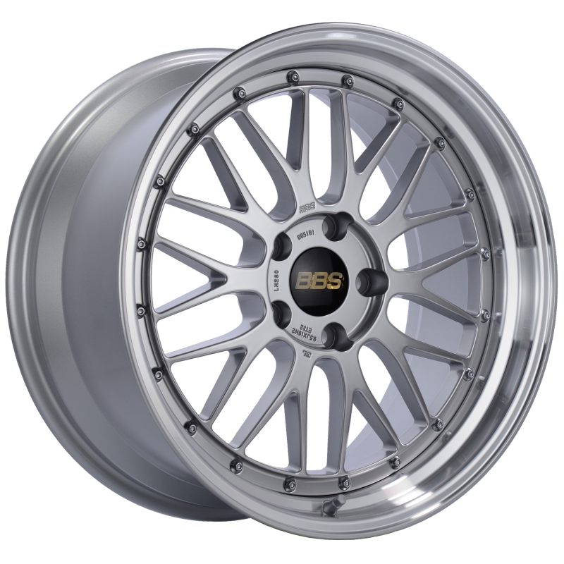 BBS LM 19x11 5x130 ET50 CB71.6 Diamond Silver Center Diamond Cut Lip Wheel Wheels - Forged BBS