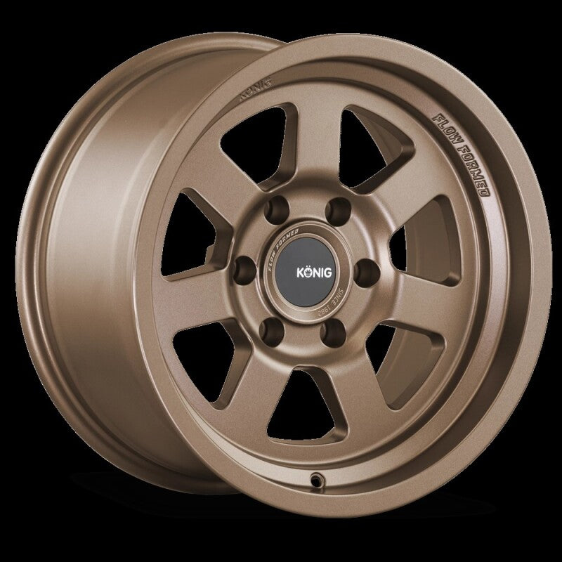 Konig HT2 17X8.5 6X139.7 ET-6 Satin Bronze Wheels - Cast Konig