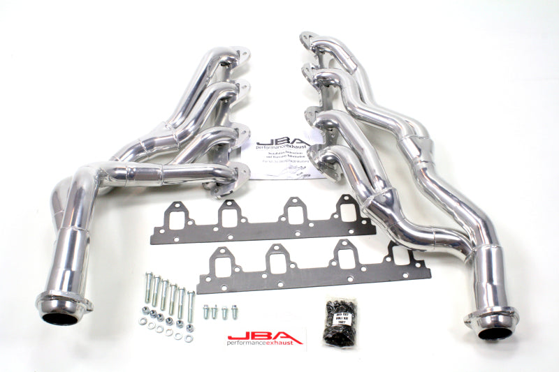 JBA 67-70 Ford Mustang 390-428 FE 1-3/4in-2-1/2in Primary Silver Ctd Tri Y Header Headers & Manifolds JBA