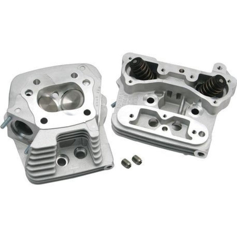 S&S Cycle 84-99 Performance Replacement Low Compression 76cc Cylinder Heads - Natural Heads S&S Cycle