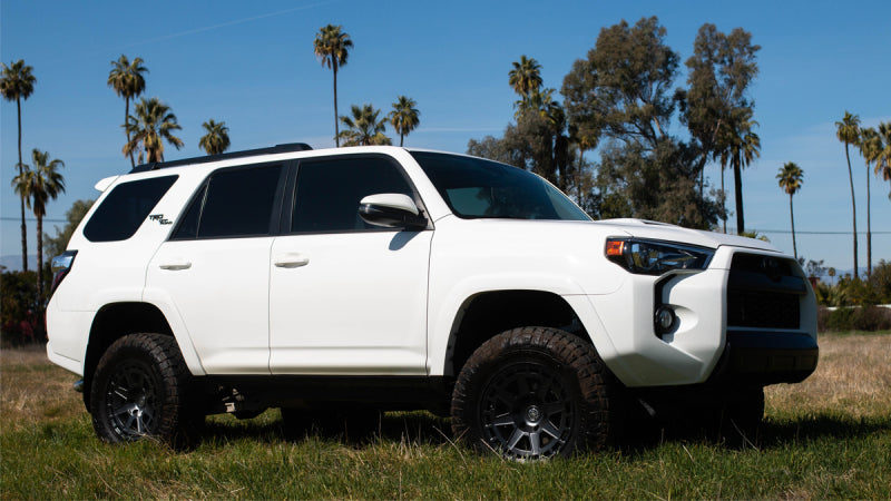 ICON Compass 17x8.5 6x5.5 0mm Offset 4.75in BS Satin Black Wheel Wheels - Cast ICON