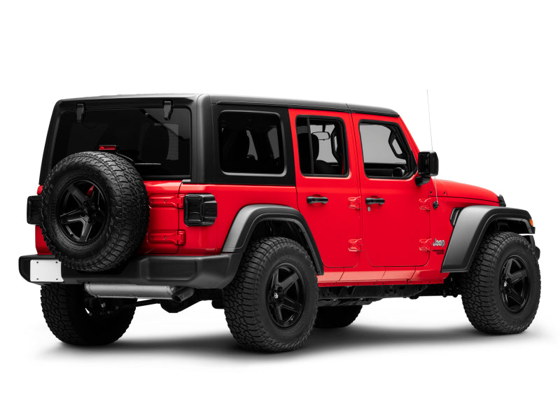 Raxiom 18-22 Jeep Wrangler JL LED Tail Lights- Black Housing (Smoked Lens) Tail Lights Raxiom