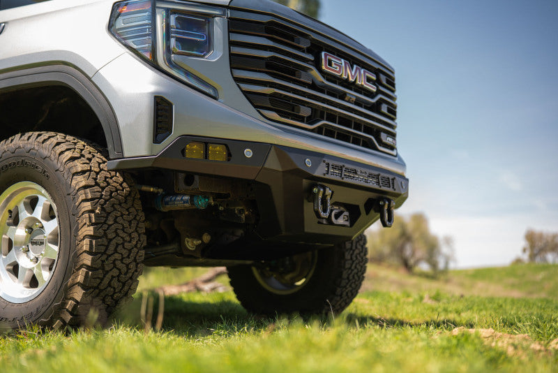 DV8 Offroad 2022+ GMC Sierra 1500 (Excl. AT4X & Diesel Models) Offroad Spec Series Front Bumper Bumpers - Steel DV8 Offroad