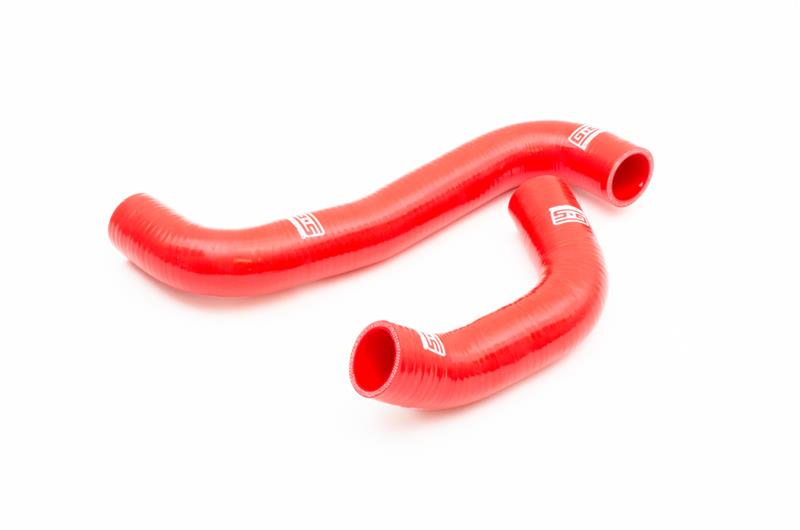 GrimmSpeed 08-14 Subaru WRX / 08-17 Subaru STi / 09-13 Subaru Forester XT Radiator Hose Kit - Red Radiator Hoses GrimmSpeed